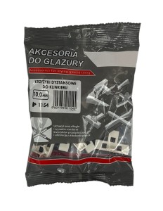 KRZYŻYKI DYSTANSOWE DO KLINKIERU 10MM 30SZT