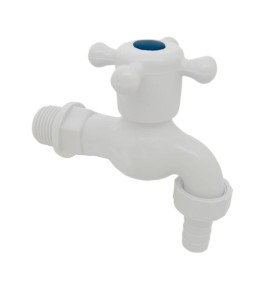 ZAWÓR CZERPALNY BIAŁY 3/4 KRAN OGRODOWY