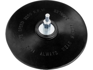 UNIDYSK Z GUMĄ 125MM TARCZA ELASTYCZNA TRZPIEŃ 6MM