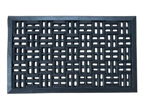 Wycieraczka gumowa antypoślizgowa typu gummy 45x75