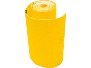 PAPIER ŚCIERNY ŻÓŁTY ROLKA 2,5mx115mm P40
