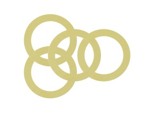 USZCZELKA POD KRZYWKĘ I WODOMIERZ 1/2''GAMBIT 4SZT