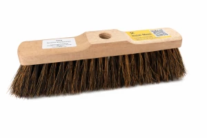 Zamiatacz PVC/kokos L280 – miotła drewniana do wewnątrz i na zewnątrz