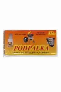 Rozpałka do grilla ECO 32 kostki szara – naturalna i wydajna - 1 opakowanie