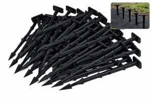 Kołki do agrowłókniny 15 cm 50 szt mocowanie szpilki ogrodowe
