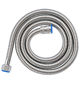 Wąż prysznicowy natryskowy rozciągany 150-200 cm 1/2" podwójny oplot
