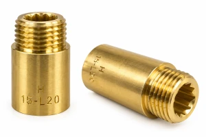 Przedłużka mosiężna 1/2" 20 mm przedłużenie gwintu hydrauliczne