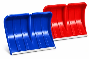 Łopata do śniegu M-3 szeroka 49 cm plastikowa z okuciem bez trzonka