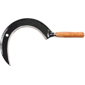 Sierp gładki, kosa ręczna, nóż