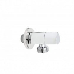 ZAWÓR KĄTOWY CERAMICZNY TRÓJKĄTNY OZDOBNY 1/2x3/4